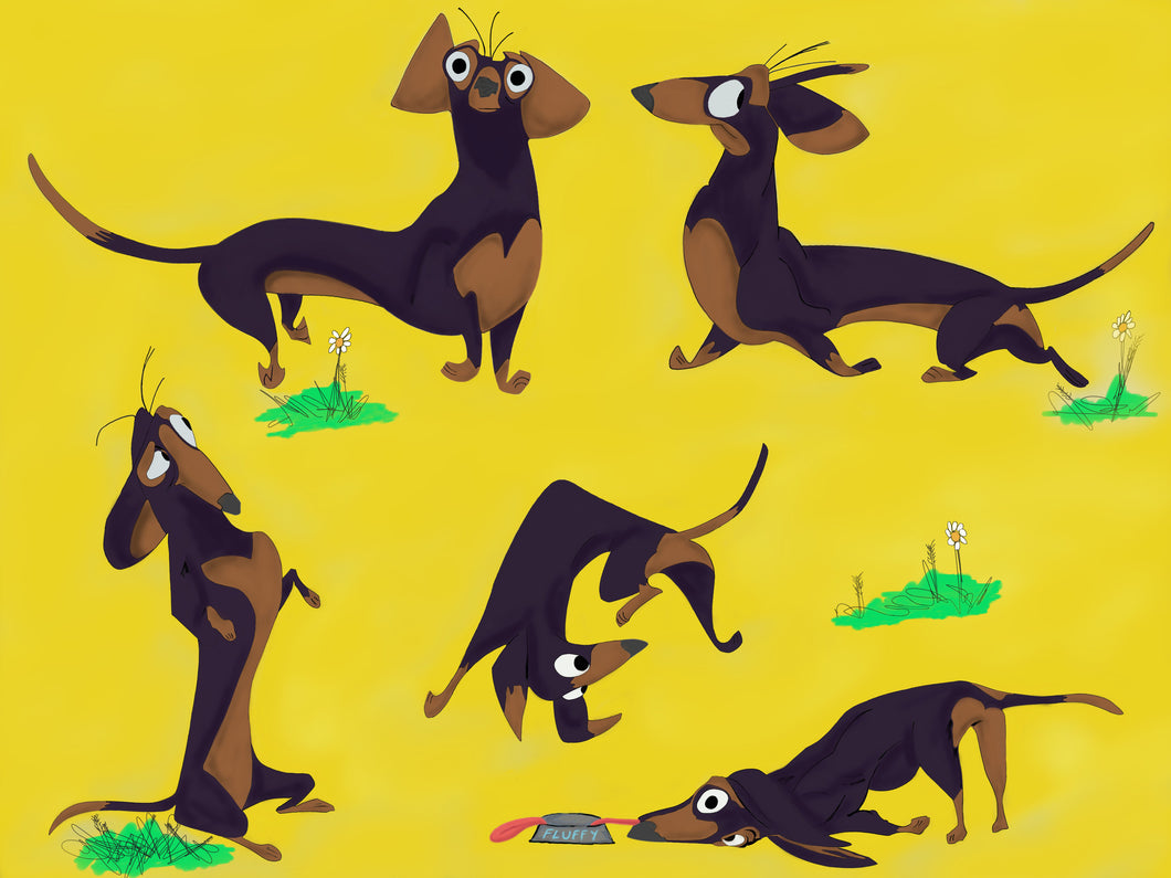 Fun with Dachshunds